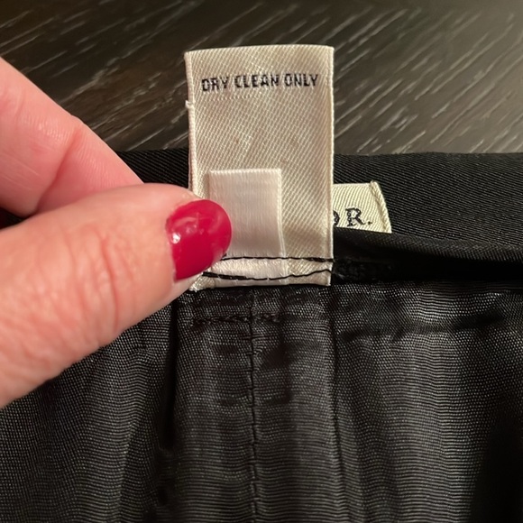 ANN TAYLOR classic black skirt size 6 - Picture 8 of 9